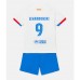 Günstige Barcelona Robert Lewandowski #9 Babykleidung Auswärts Fussballtrikot Kinder 2023-24 Kurzarm (+ kurze hosen)